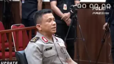 Irjen Ferdy Sambo Saat Jalani Sidang Kode Etik di Mabes Polri, Kamis (25/08/2022)