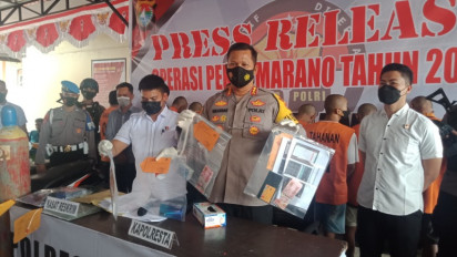 Seorang Buruh Harian Nyambi Jadi Bandar Judi Online Ditangkap Polisi
