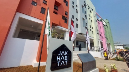 Menjelang Lengser, Anies Baswedan Kembali Resmikan Hunian Layak Masyarakat 