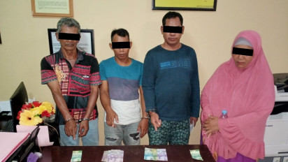 Tengah Asyik Berjudi, Seorang PNS Di Kotim Diringkus Polisi