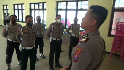 Positif Narkoba, Empat Anggota Polisi di Pacitan, Diamankan