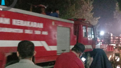 Gedung Ditreskrimsus Polda Sumatera Utara Terbakar