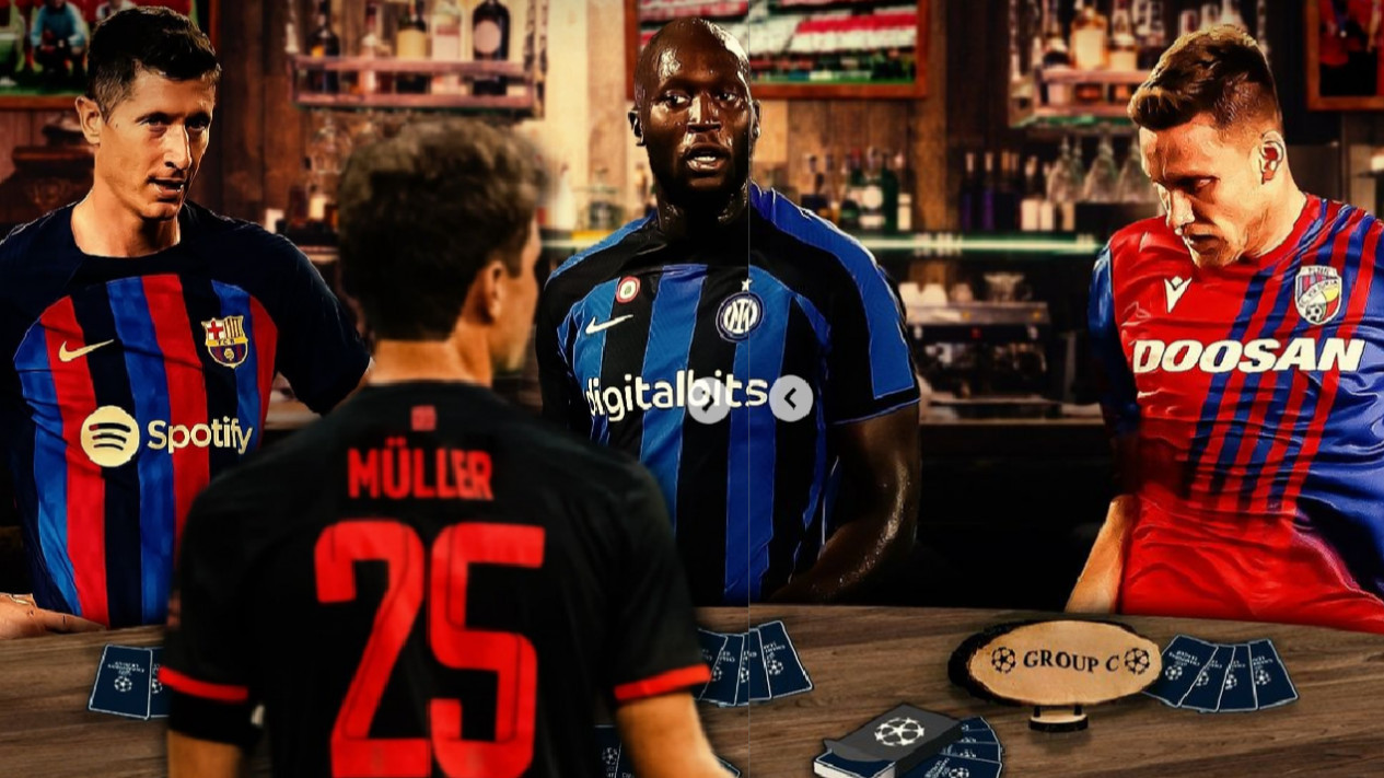 Bayern-Barcelona Bertemu di Liga Champions, Mueller Tak Sabar Lawan Lewandowski
            - galeri foto