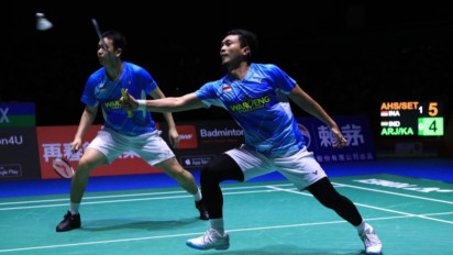 The Daddies Enggak Nyangka Lolos Semifinal Kejuaraan Dunia Bulu Tangkis 2022