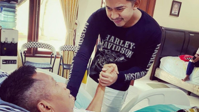Terungkap, Kondisi Tukul Arwana Terbaring Lemah di Rumah Sakit, Sang Putra Unggah Foto Mengharukan