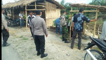 Resahkan Masyarakat, Warung Remang-remang di Wilkum Polsek Hinai Ditertibkan