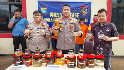 Penyeludupan 2.258 Ekor Biota Laut Ilegal Digagalkan Satpolair Polresta Barelang