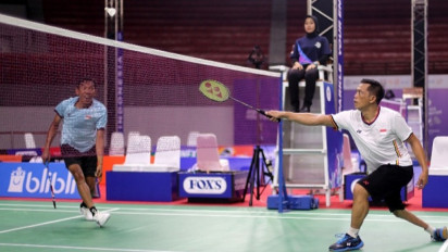 Mengagumkan, 4 All Indonesian Final Tercipta di FOX'S Indonesia Para Badminton International 2022