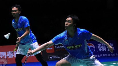 Pastikan Maju ke Final Kejuaraan Dunia Bulu Tangkis 2022, The Daddies Kembali Menang Lawan Fajar/Rian Seperti di Semifinal 2019