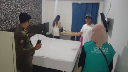 Puluhan Pria dan Wanita Terjaring Razia Prostitusi di Tangerang
