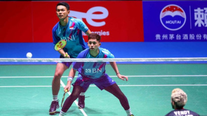 Kembali Dikalahkan The Daddies, Fajar/Rian Pasrah Gagal Perbaiki Capaian Kejuaraan Dunia Bulu Tangkis