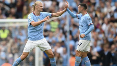 Erling Halaand Cetak Hattrick Saat Manchester City Atasi Crystal Palace 4-2