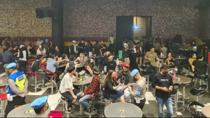 Malam-malam Polda Lampung Razia 5 Tempat Hiburan Malam, Petugas Dapati Pengunjung Positif Narkoba