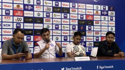 Eduardo Almeida Tegaskan Pantang Mundur Sebagai Pelatih Arema FC Usai Takluk 0-1 oleh Persija 