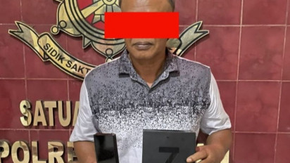 Polres Asahan Tangkap Pria 57 Tahun Pelaku Pencurian di Rumah Dinas Bupati Asahan Sumut