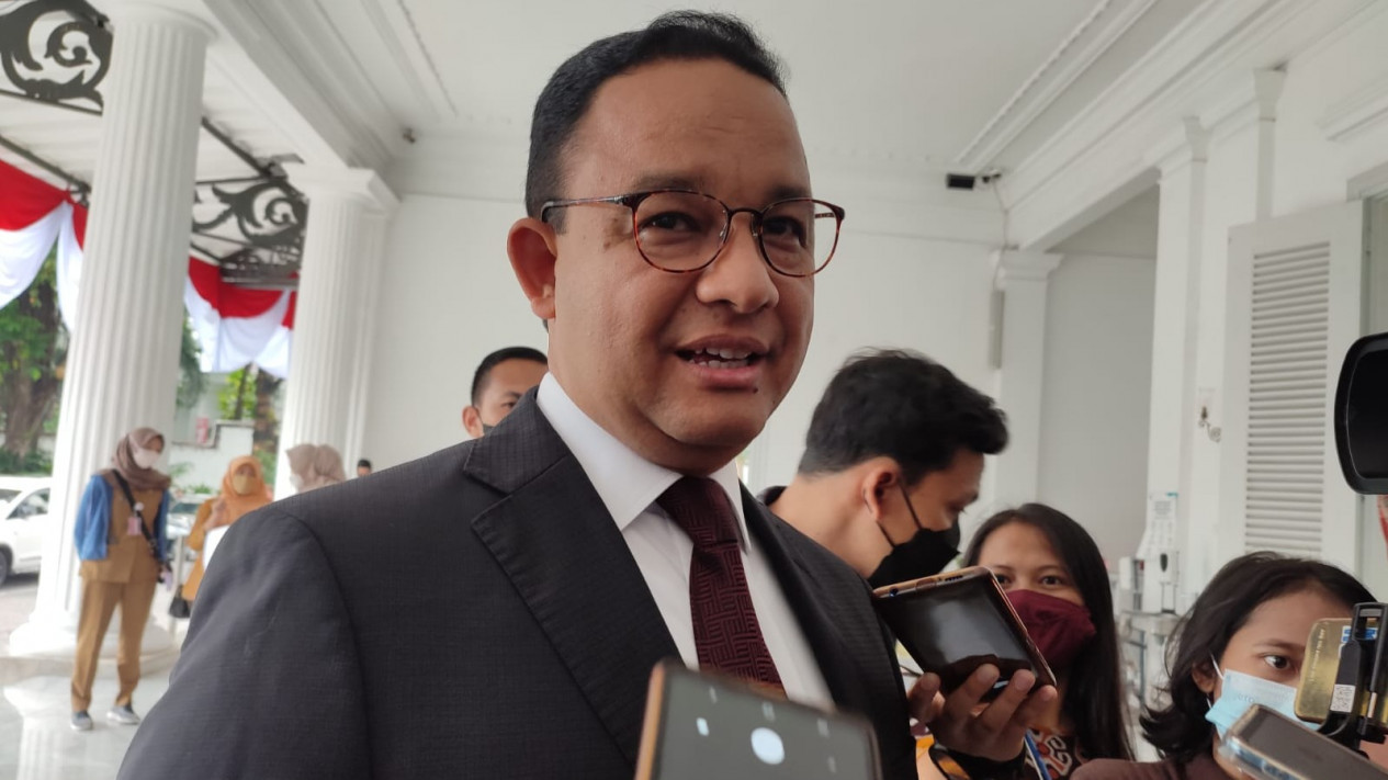 Anies Baswedan Bantah Pernyataan Kemendagri Belum Terima Pengajuan Pencabutan Pergub Penggusuran
            - galeri foto