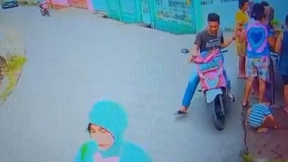 Polsek Ilir Barat Satu Kejar Jambret Emak Emak Yang Viral