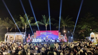 Menjelang Sidang DEWG-4 Delegasi Menikmati Alam Nusa Dua