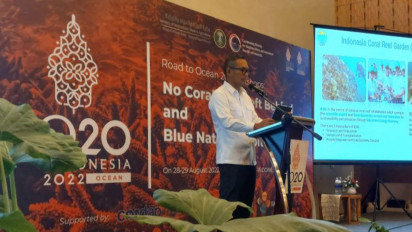 Indonesia Mengajak Negara-Negara G20 Mendukung Restorasi Terumbu Karang
