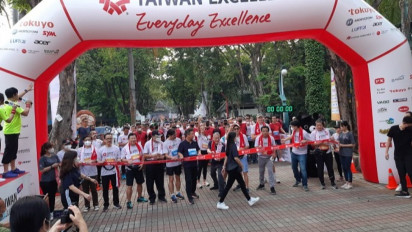 Taiwan Excellence Happy Run 2022 di Ancol, 2.000 Orang Ikut Serta