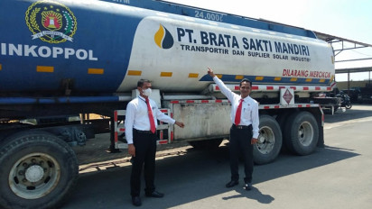 Diduga Angkut Solar Ilegal, Satreskrim Polres Blora Amankan Truk Tangki Kapasitas 24.000 Liter