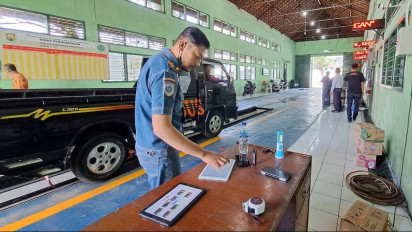 Dishub Kab.Semarang Sebut Ratusan Kendaraan Tak Lakukan Uji KIR Sejak 2019