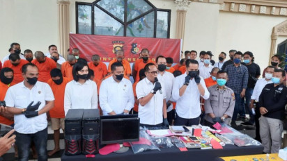 Ramaikan Berantas 'Penyakit Masyarakat' Judi, Polda Jambi Mengungkap 91 Kasus Perjudian Daring dan Konvensional