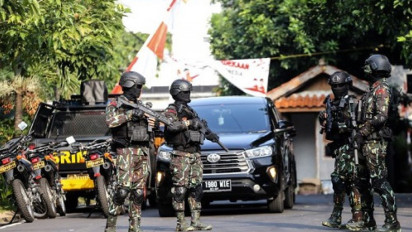 Polisi Jaga Ketat Rumah Pribadi Ferdy Sambo Jelang Rekonstruksi Kasus Pembunuhan Brigadir J