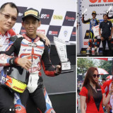 Mulai Balap dari Umur 4 Tahun, Veda Kuasai Kelas Rookie Oneprix