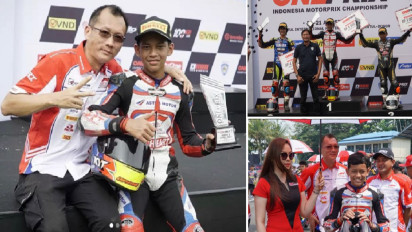 Mulai Balap dari Umur 4 Tahun, Veda Kuasai Kelas Rookie Oneprix