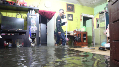 Satu RT di Kota Bogor Kebanjiran hingga Setinggi Dada Orang Dewasa, Warga Minta Pemkot Perbaiki Drainase 
