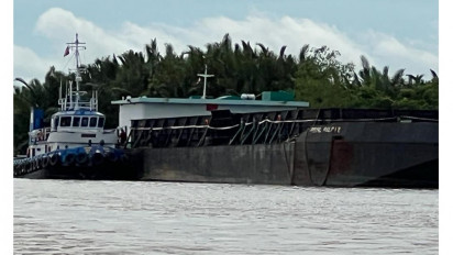 Satgas Kejagung dan Kejati Sita Aset Milik PT Duta Palma di Perairan Sumsel