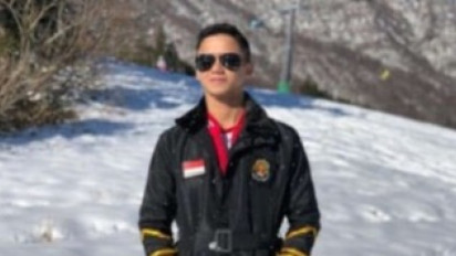 Viral di Media Sosial, Sosok Polisi Tampan Ternyata Anak Irjen Napoleon Bonaparte