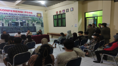 Satpol PP Kabupaten Cirebon dan Aparat Gabungan Gelar Razia Pekat, 21 Pasangan Bukan Suami Istri Berhasil Diamankan