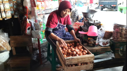 Duh, Harga Telur di Boyolali Masih Tinggi Penjualan Telur Turun