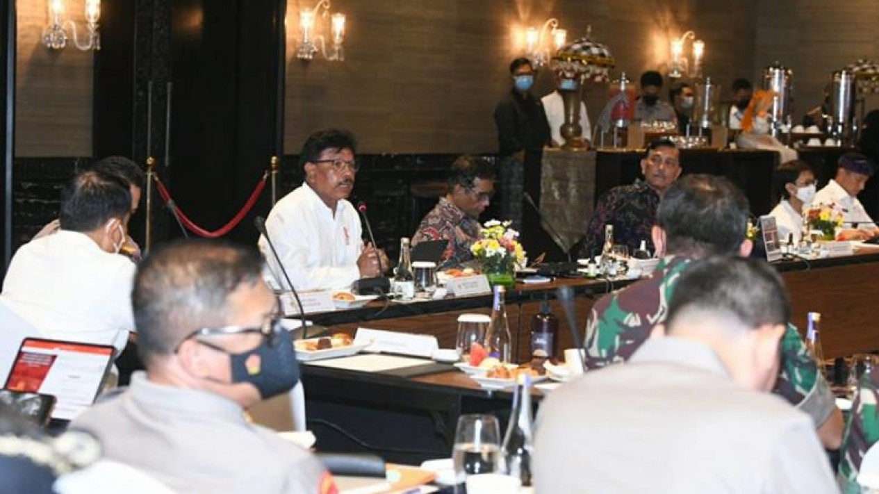 KTT G20, Menkominfo Siapkan Dukungan Komunikasi Publik dan Showcase Tranformasi Digital
            - galeri foto