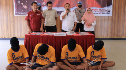 Tukang Bengkel Motor di Madiun Diamankan Polisi karena Miliki Sabu 14 Gram yang Disimpan di Ban Dalam Sepeda Motor