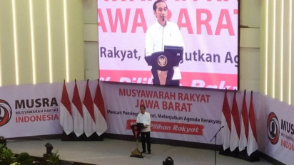 Hasil Musra I Relawan: Jokowi Capres Teratas, Nama Ridwan Kamil jadi Cawapres Favorit
