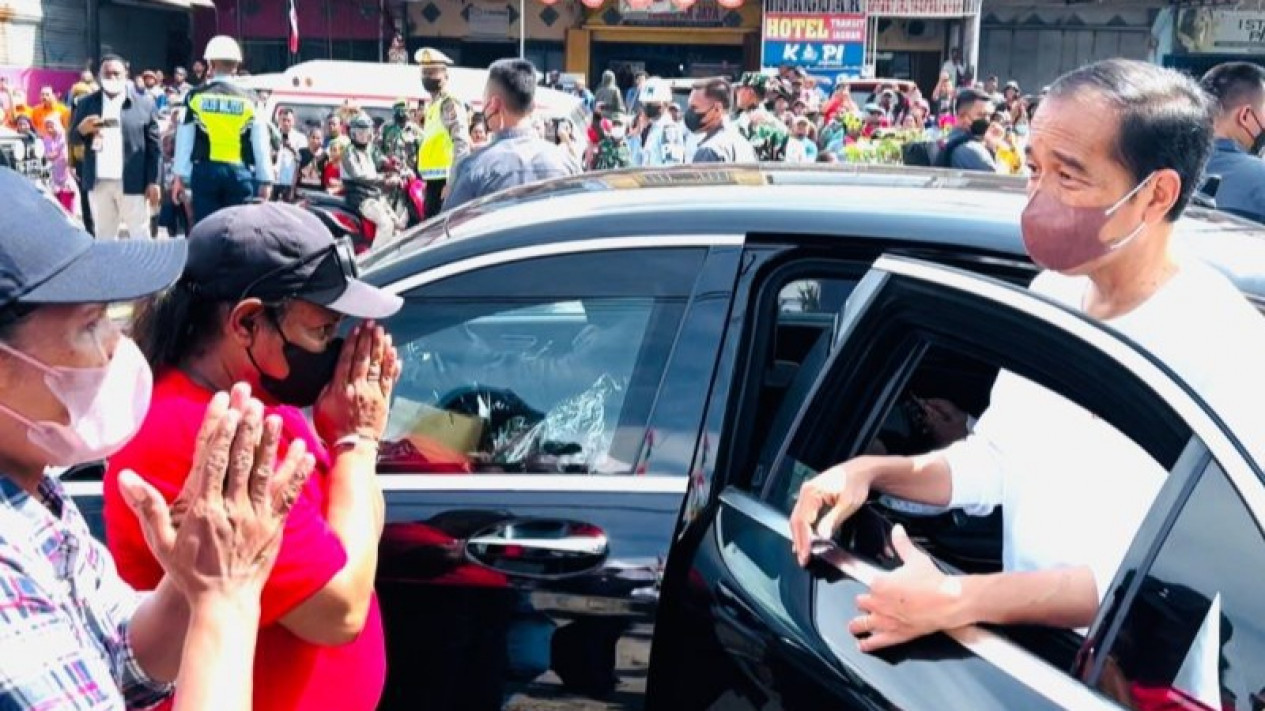 Kunjungan ke Papua, Presiden Jokowi Tinjau Tambang Grasberg Freeport di Ketinggian 3.325-4.285 mdpl
            - galeri foto