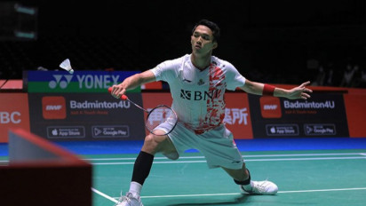 Gagal Tembus Babak Perempat Final Japan Open 2022, Jonatan Christie Tegaskan Permainannya Tak Buruk-buruk Amat