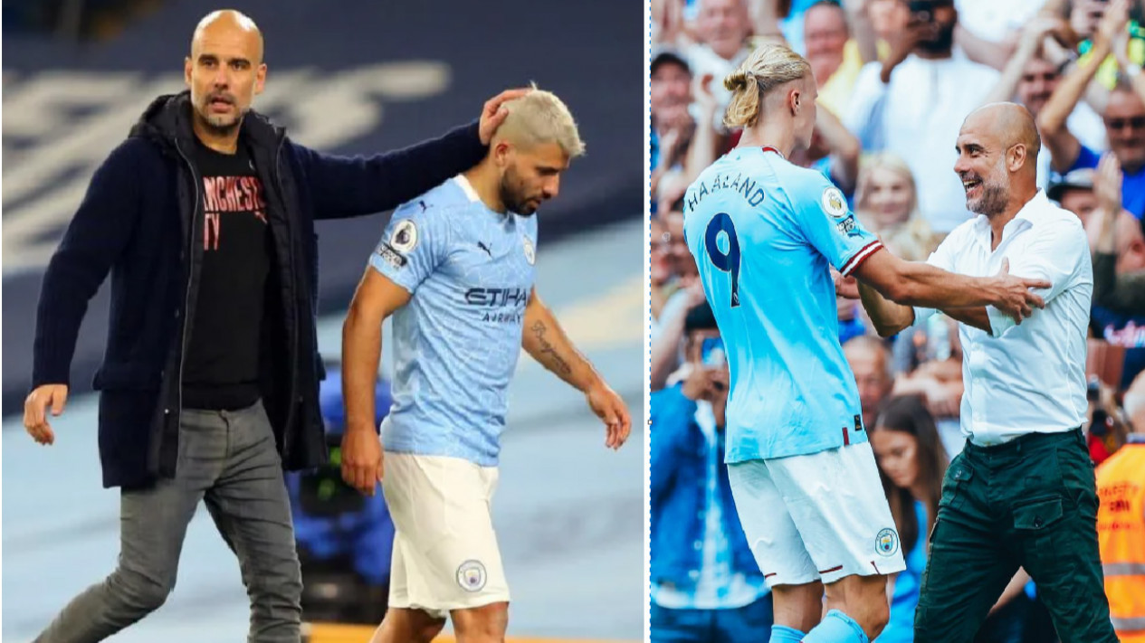 Guardiola Yakin Haaland Sudah dan Akan terus Lewati Rekor Kun Aguero
            - galeri foto