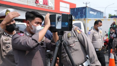Olah TKP Kecelakaan Maut di Bekasi, Polisi Gunakan Teknologi Canggih