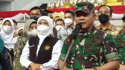 Jalankan Amanat Presiden Jokowi, KASAD Dudung Tegaskan Komitmen Jajarannya Bantu Tekan Stunting