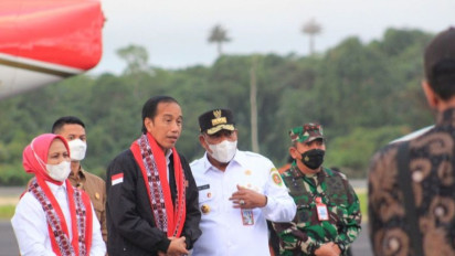 Presiden Jokowi Tiba di Saumlaki Maluku, Berikut Lokasi Yang akan Dikunjungi