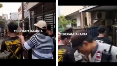 Dua Orang Pemuda di Johar Baru Jakarta Pusat Nekat Mencuri Sepatu dari Rumah yang Tengah Dilanda Kebakaran
