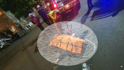 Sepeda Motor Tabrak Mobil di Depan Balai Kota Batu, 1 Pemotor Tewas