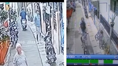 Aksi Pencurian Sebuah Sepeda Gunung Senilai Jutaan Rupiah Terjadi di Cempaka Putih Jakpus, Aksi Pelaku Terekam CCTV