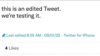 Sudah Dinanti-nantikan, Twitter Akhirnya Uji Fitur "Edit Cuitan"