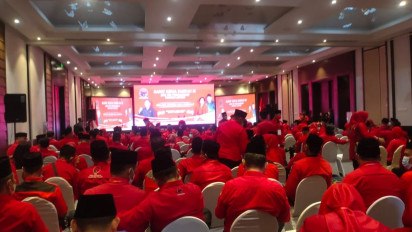 Gelar Rakerda, PDI Perjuangan Lampung Targetkan "Hattrick" Menang Pemilu