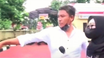 Profil Ipda Suhartono, Oknum Polisi yang Menyuruh Wartawan untuk Berbicara sama Pohon